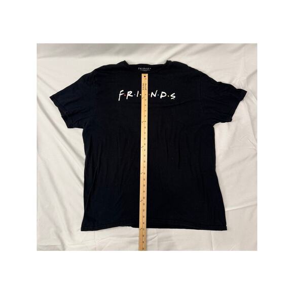 Friends Logo Graphic T-Shirt Black Size:2XL - Picture 4 of 4